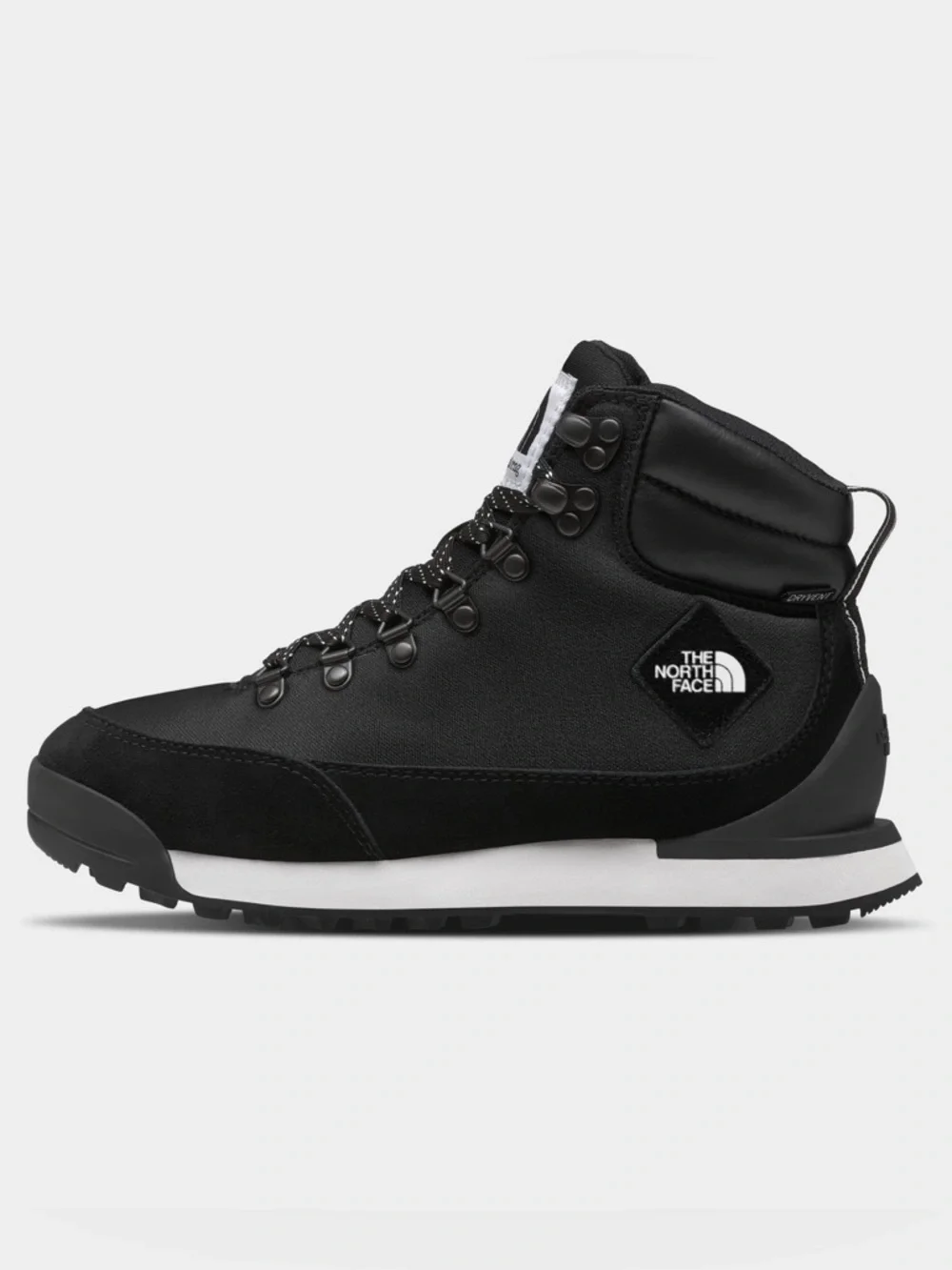 North Face W’s Back-To-Berkeley IV 9.5 Textile Wtrprf boots in Black/White+Box